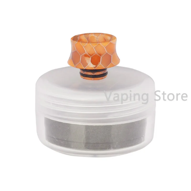 510 капельный наконечник для всех размеров танков wismec Predator Elabo Cobra дизайн кожи Delrin