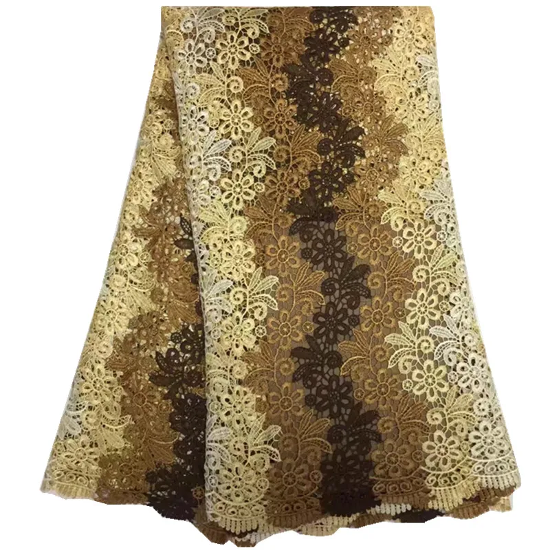 Новый дизайн Лидер продаж в нигерийском стиле африканских кружевных тканей