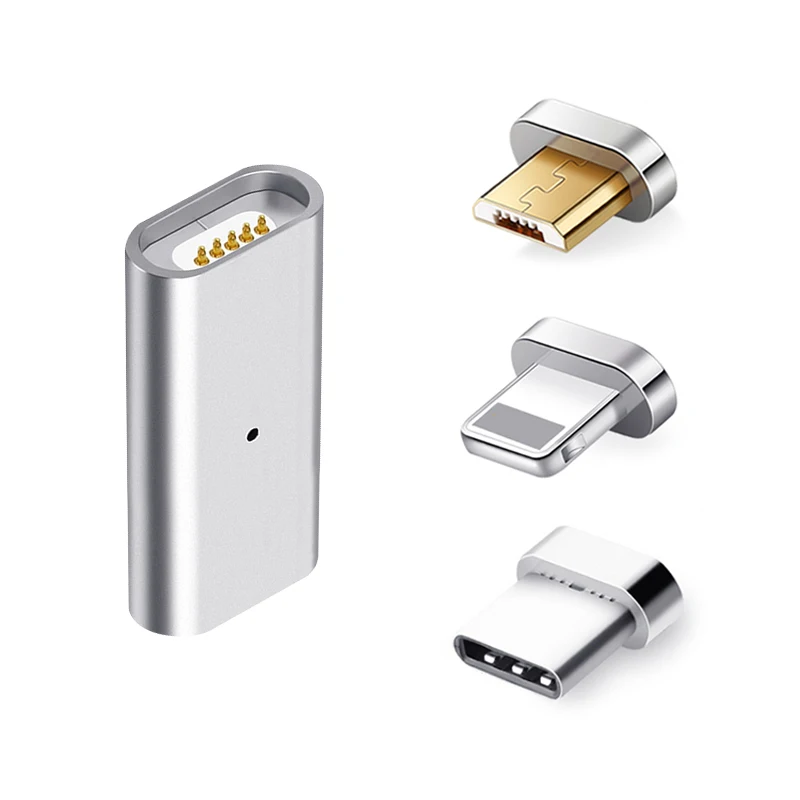 

Magnetic Adapter Micro USB Magnetic Charger Converter for Magnetic Charging Date Cable for Iphone Samsung Mobile Phone Adapter