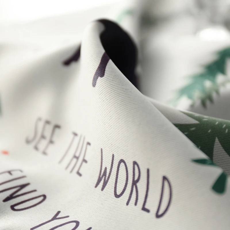 Светонепроницаемые шторы для гостиной на рождественскую елку детской спальни