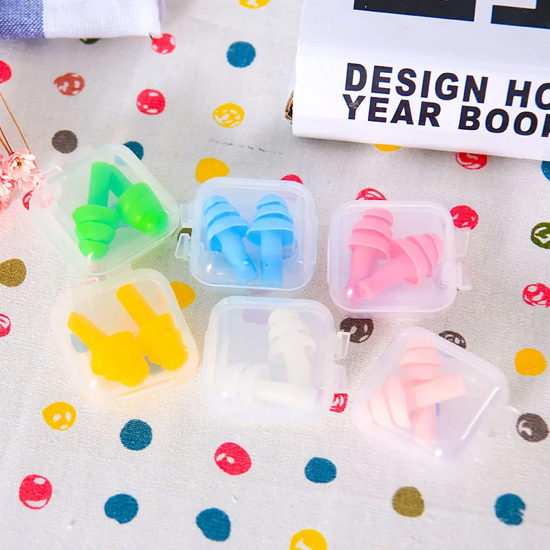 Беруши для защиты от шума затычки ушные плавания звукоизоляционные путешествий