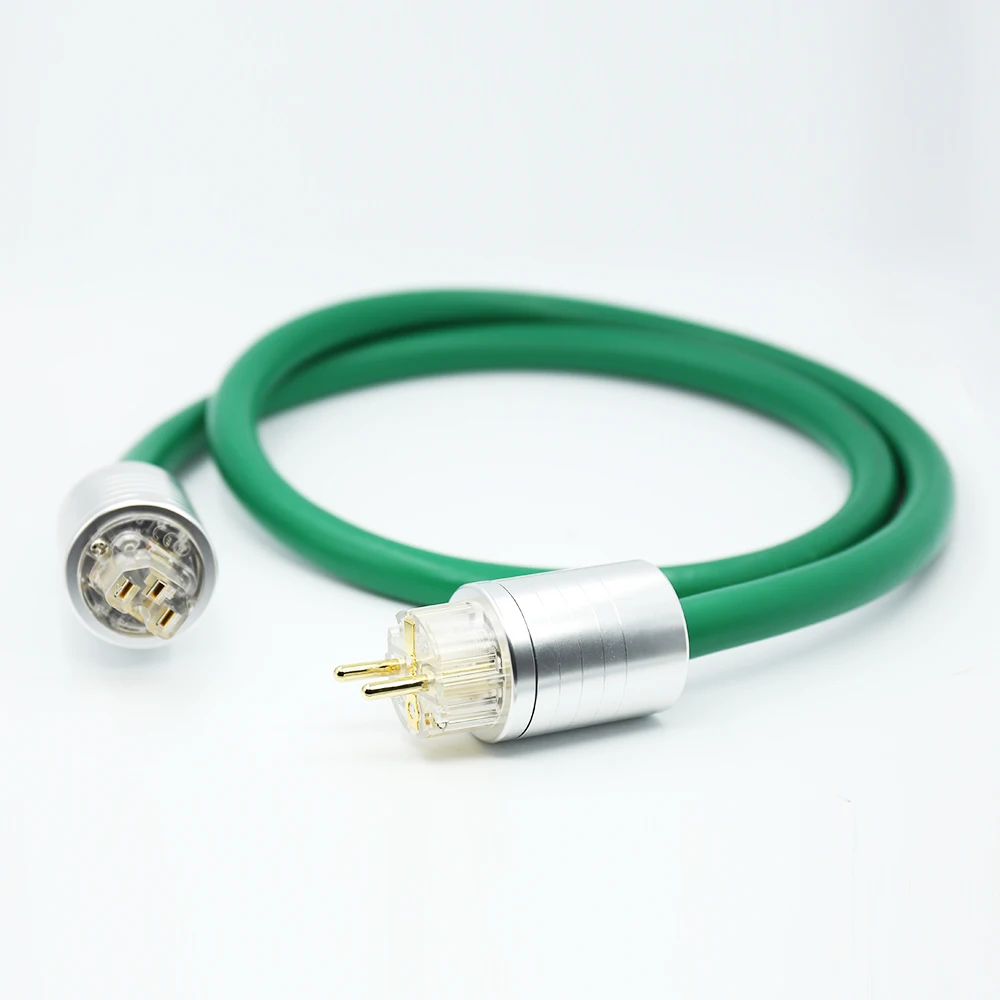 1 шт. HiFi аудио ЕС AC Шнур питания Электрический удлинитель питания|extension cable|hifi audio