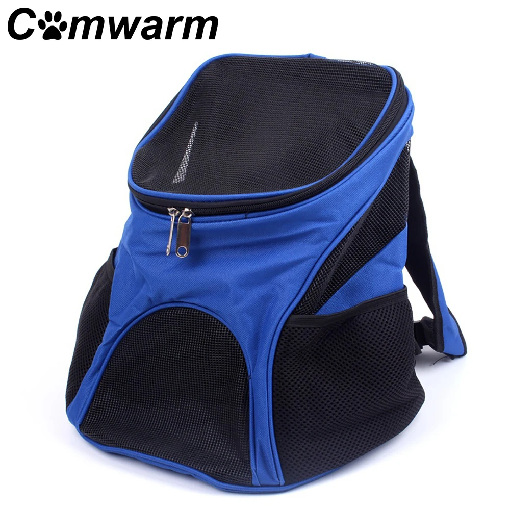 Comwarm переноска для собак кошек путешествий дышащий рюкзак сумка спереди