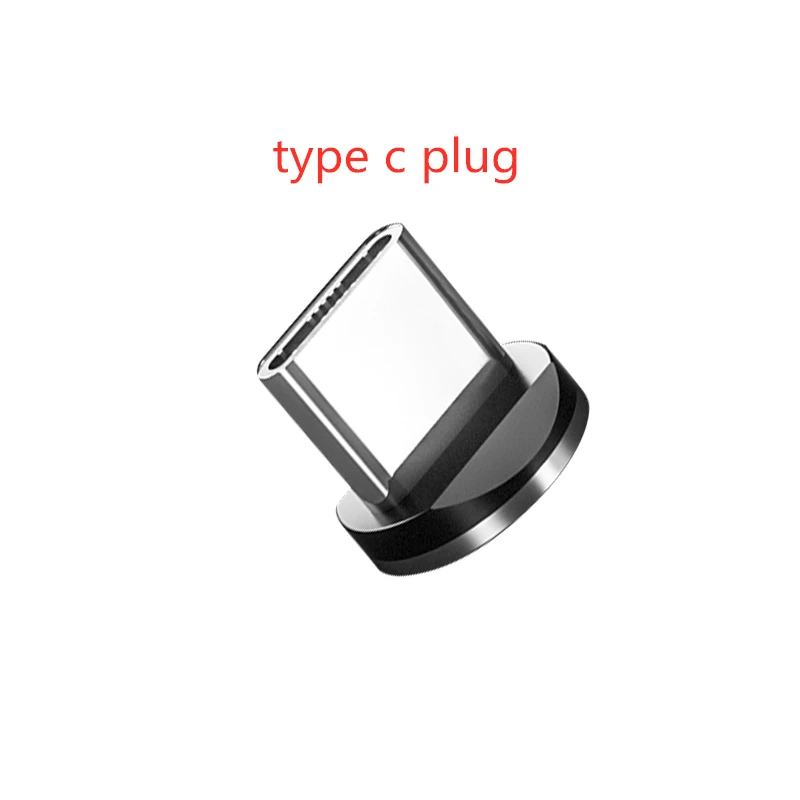 type c plug only SUNPHG поток световой Магнитный кабель светодиодный светильник Micro USB шнур Тип C кабель зарядного устройства для iPhone samsung мобильный телефон зарядный провод - Цвет: type c plug only