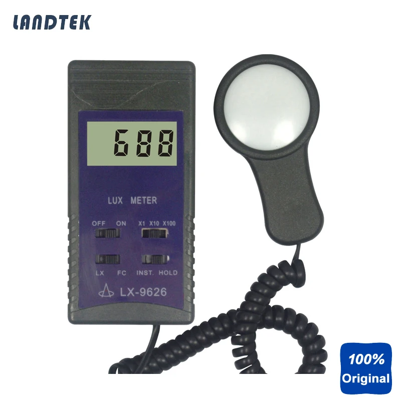 Измеритель освесветильник ности окружающей среды Landtek LX9626|lux meter|unit testerlux light meter |