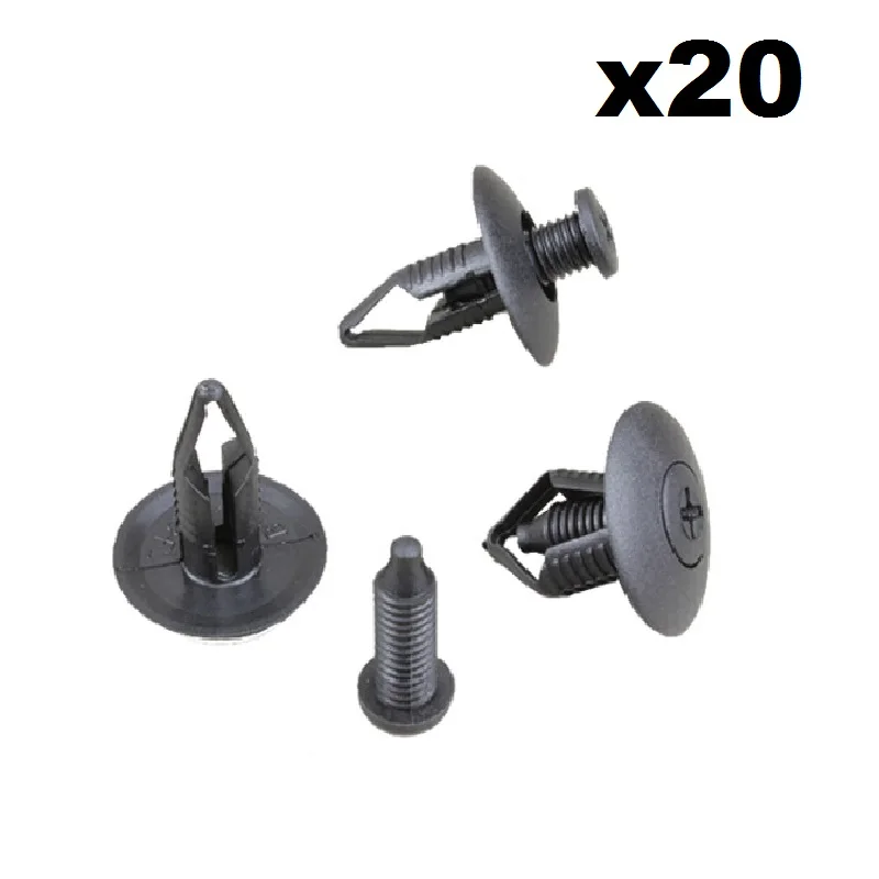 

Для HONDA MAZDA MITSUBISHI для NISSAN SAAB для SUZUKI зажимы отделки дверной панели x20