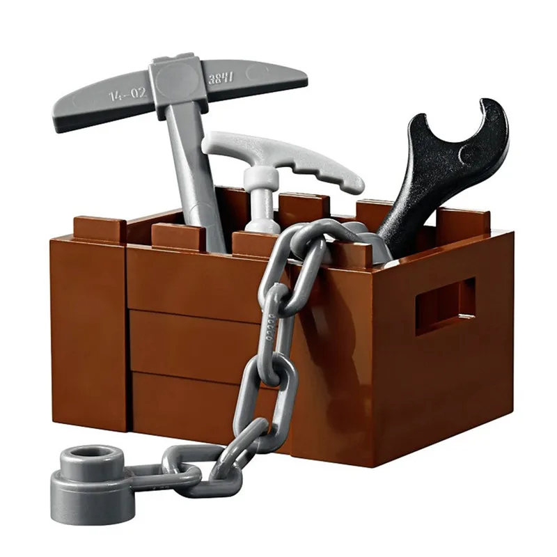 Новые игрушки 394 шт. полярное приключение автокран Северный сторожевой пост