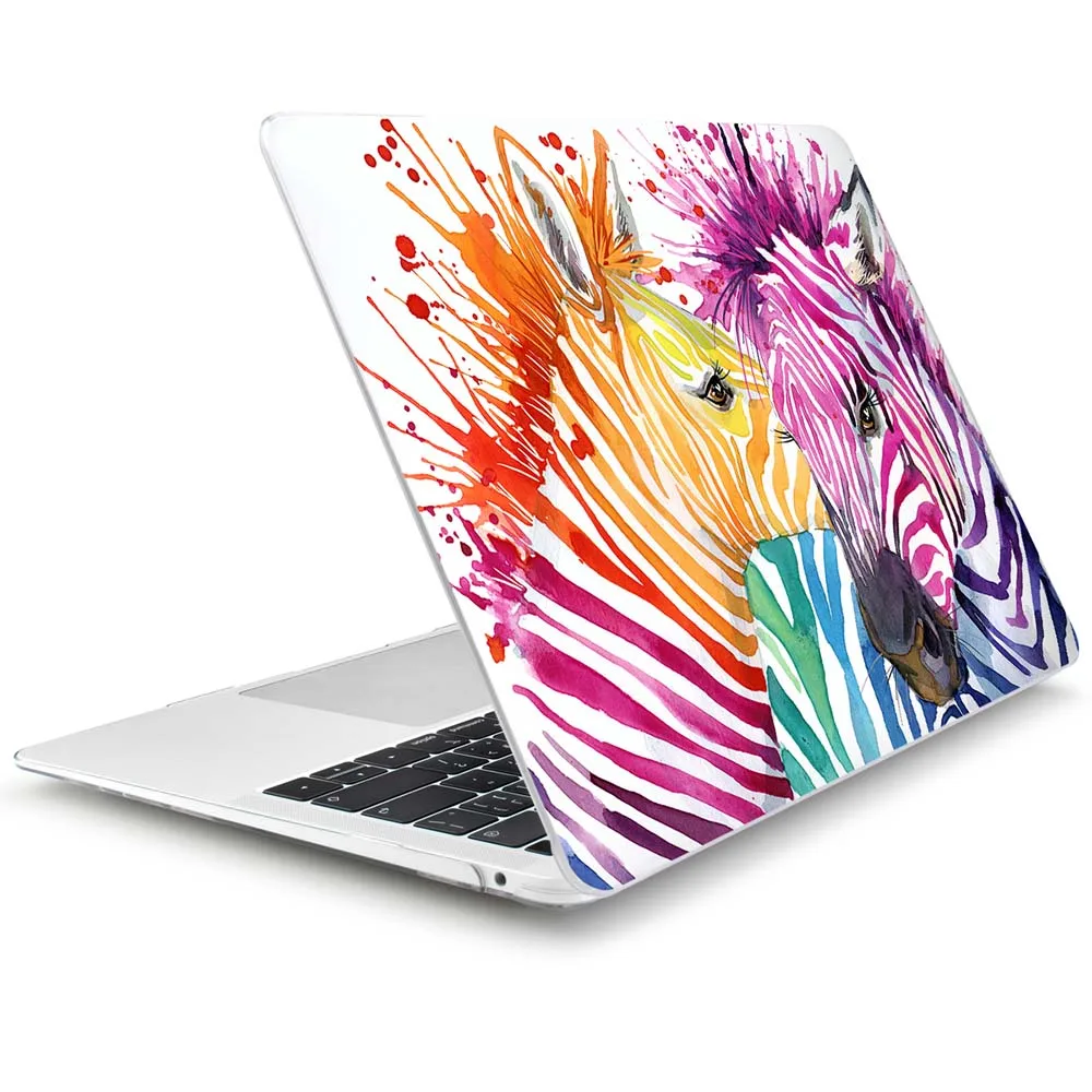 J206 Для Macbook Pro 13 15 чехол для ноутбука с сенсорной панелью для MacBook Air Pro retina 12 13,3 1" Модный Твердый чехол с мраморным принтом - Цвет: J206
