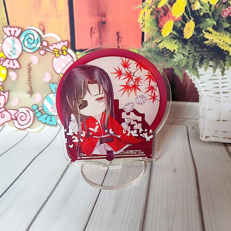 9 см аниме Tian Guan Ci Fu брелок Xie Lian Hua Cheng симпатичная акриловая подставка модель