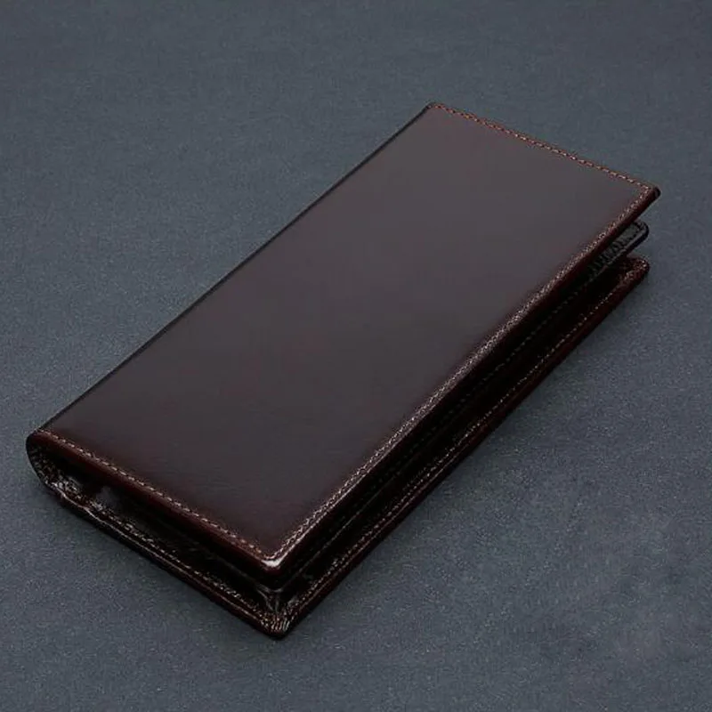 Мужской кошелек из натуральной кожи мужской с карманом для монет портмоне на