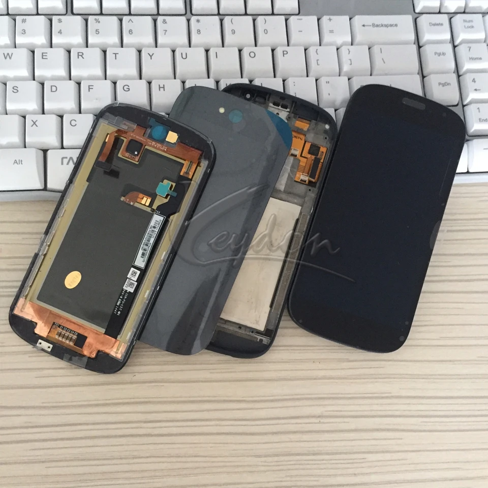 Черный передний ЖК-дисплей для Yotaphone 2 YD201 YD206 ЖК-дисплей дигитайзер+ сенсорный экран в сборе с рамкой смартфона