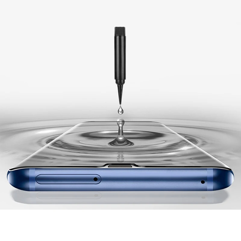 Новинка, защита экрана S10, УФ-жидкость, полный клей, S10 Plus, стекло 6D 9D для samsung S10E S8 9 Note 8 9 S7 6 Edge Plus, закаленное стекло