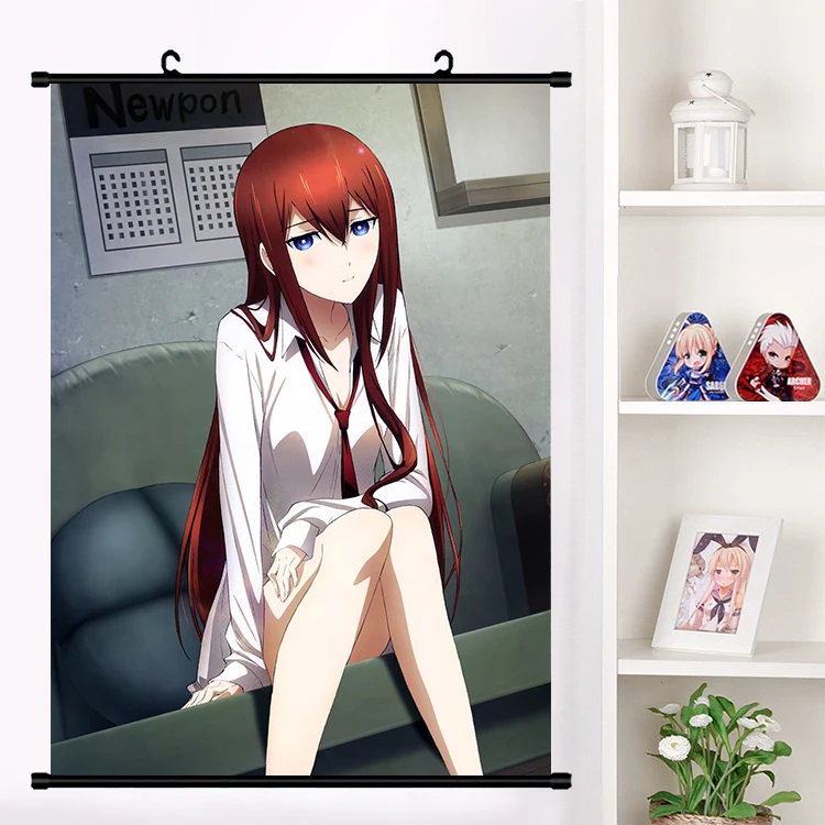 Аниме Steins Ворота окабе Rintarou Makise Kurisu наклейки на стену панно настенные подвесные