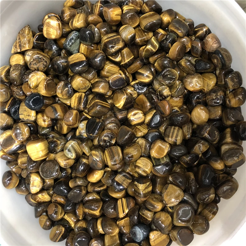 

1kg tiger eye tumbled stones healing crystal