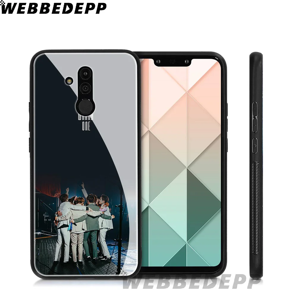 WEBBEDEPP Wanna One Music чехол из закаленного стекла для Huawei Mate 20 P20 P10 P Smart 2019 2018 и Honor 10 9 8X 7A