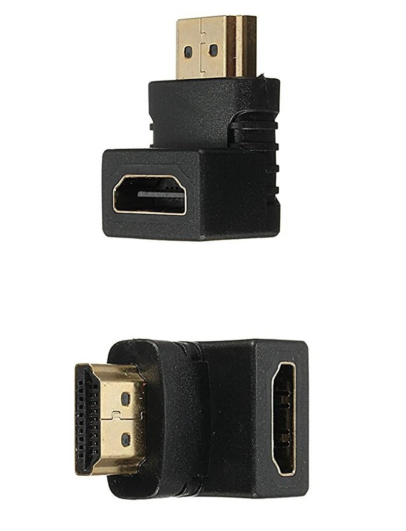 HDMI к HDMI кабель удлинитель 90 180 градусов Угол Вращающийся адаптер мужчин и женщин HDMI поворотный складной конвертер для HDTV Xbox 360