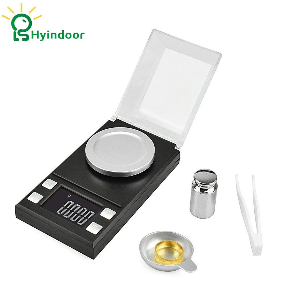Hyindoor High Precision Pocket Scale Two Options of ranges and accuracy LCD Digital for Weighing Gold Silver More | Инструменты