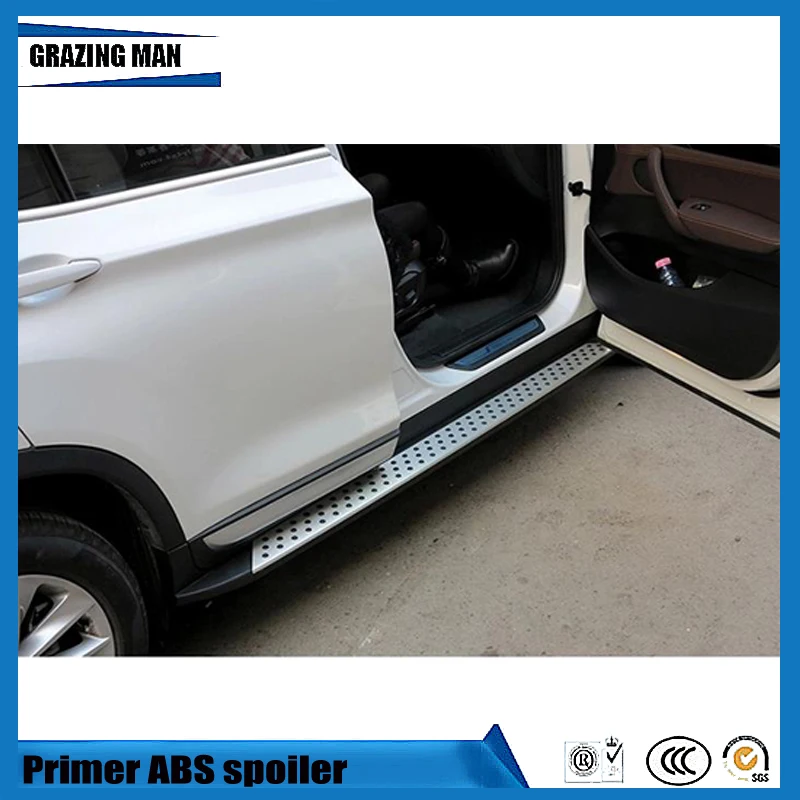 

Высококачественный алюминиевый сплав, оригинальные модели порогов, боковая подножка для X3 F25 2014 X4 F26