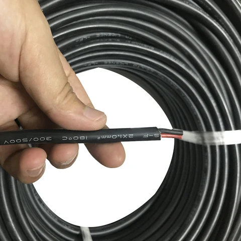 AGR силиконовый многожильный 2*1,0 квадратный шнур питания Открытый водонепроницаемый силиконовый кабель для пайки нагревательный провод