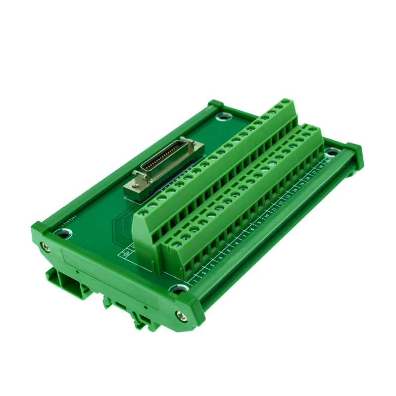Servo SCSI36 модуль din-рейку 36-pin 0,0" Мини D лента/MDR женский интерфейсный модуль, SCSI36 коммутационная плата с кабелем