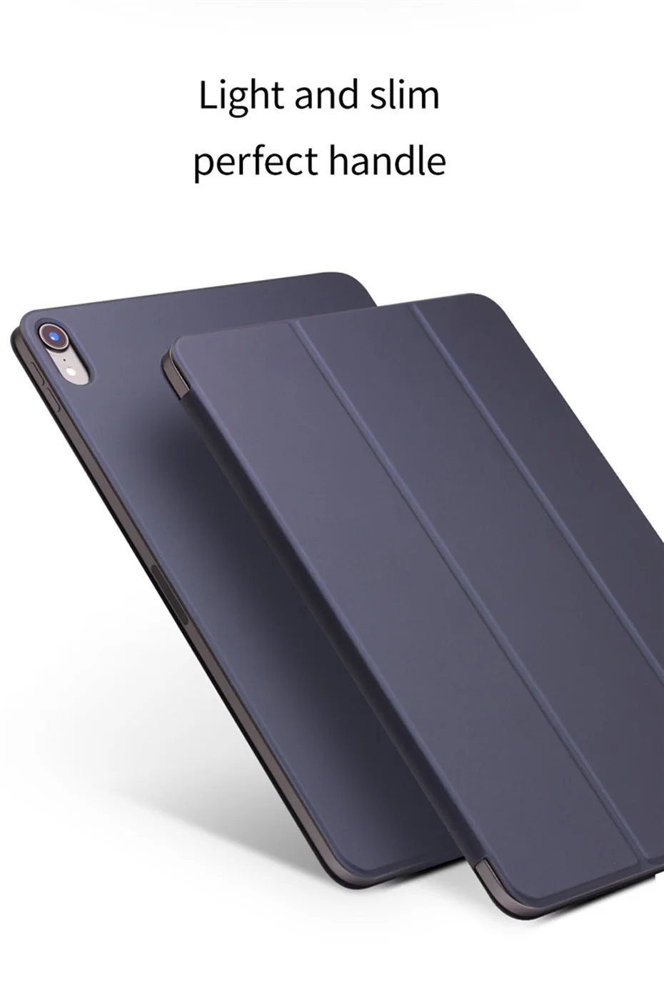 QIALINO ультра тонкий чехол для планшета из натуральной кожи для iPad Pro 12,9 функция пробуждения и сна флип чехол для Apple iPad Pro 11"