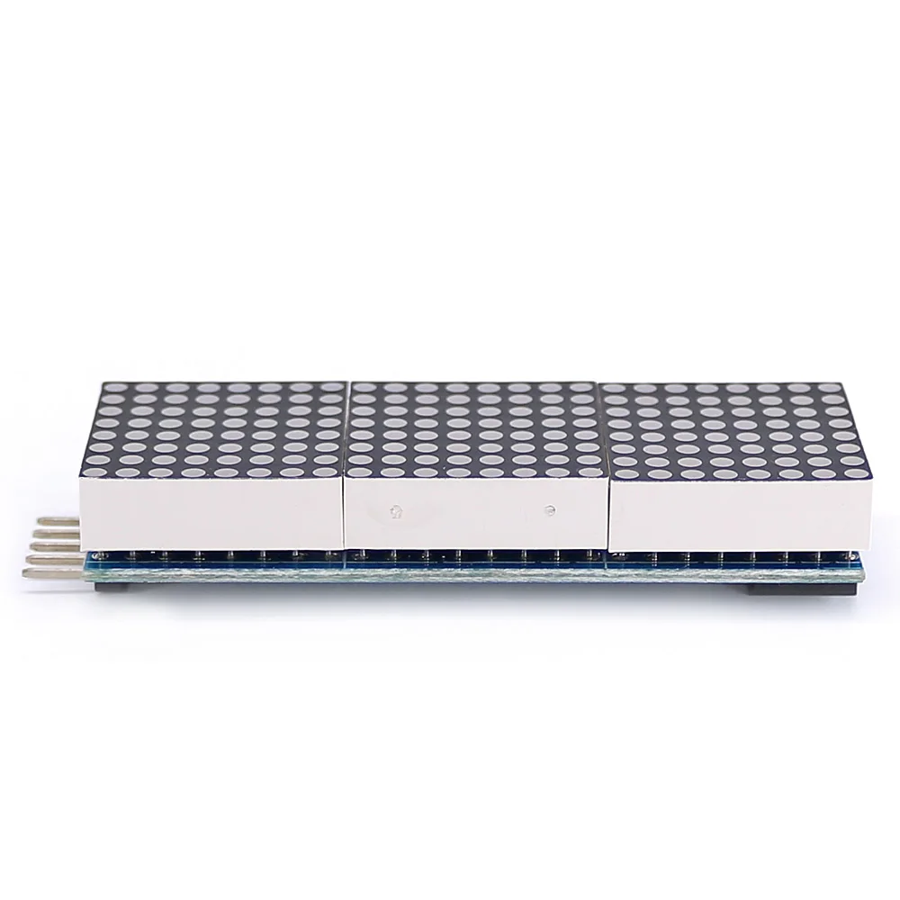 Открытый Смарт 0,8 дюймов 0," 8*24 Cascadable красный светодиодный матричный дисплей модуль с SPI интерфейсом для Arduino UNO R3/Mega2560