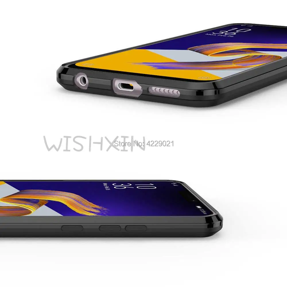 Чехол для Asus Zenfone 5Z ZS620KL полностью Мягкий силиконовый чехол из ТПУ ZS621KL X00QD тонкие