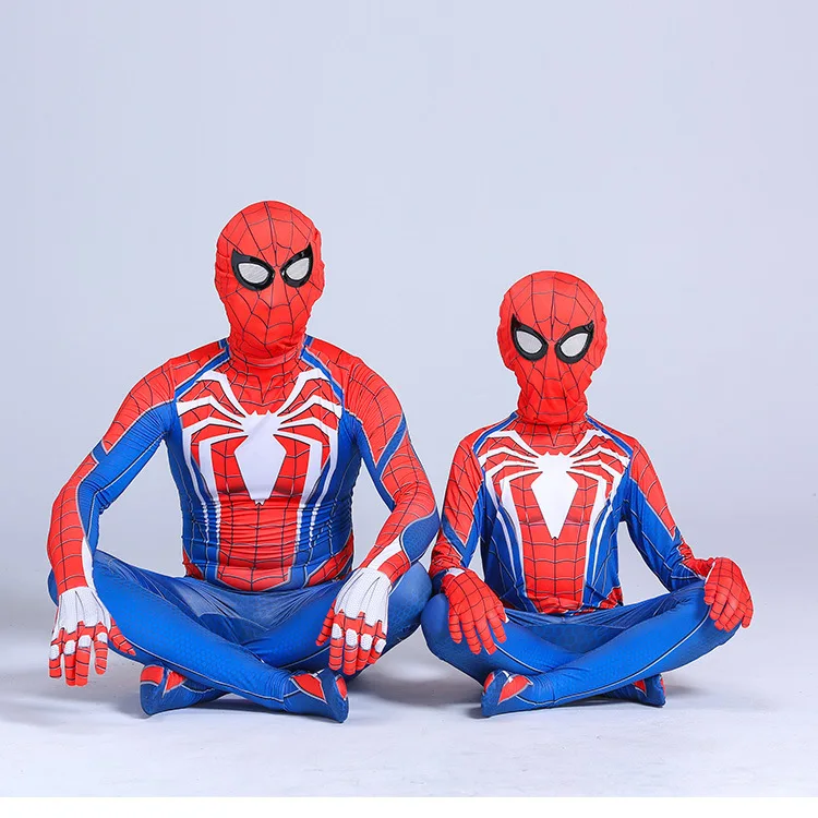 Костюм на Хэллоуин для детей Человек паук ps4 insomniac игровой костюм косплея