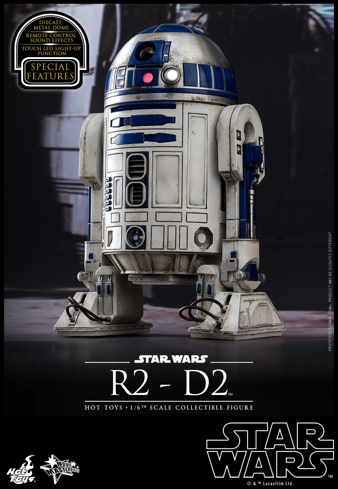 HT Hottoys 1/6 MMS408 Звездные войны R2D2 R2-D2 робот Коллекция фигурка для фанатов подарок на праздник