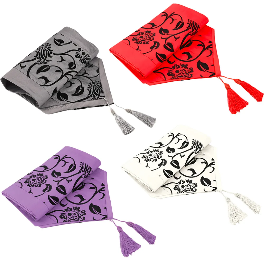 Новинка 2016 Цветочная белая тафта из флока декоративная Ретро Свадебная кровать