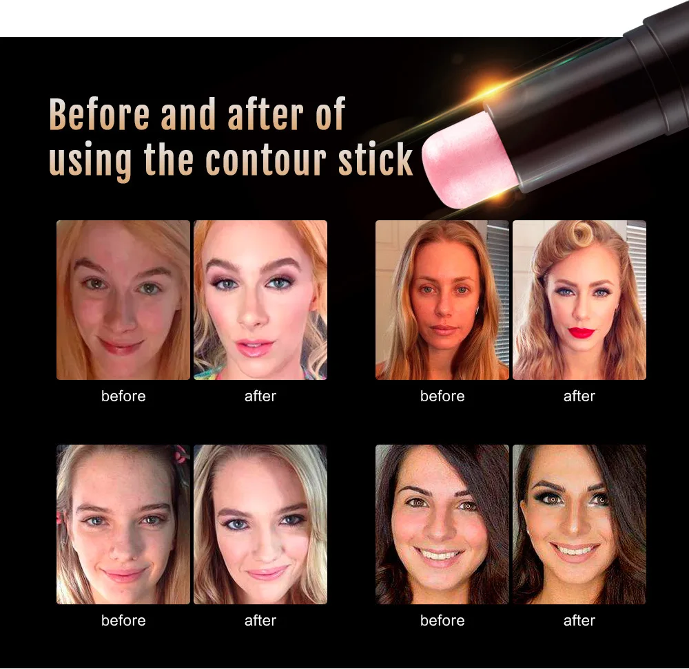 Брендовые бронзаторы Maquillage хайлайтеры золотого розового цвета мерцающие