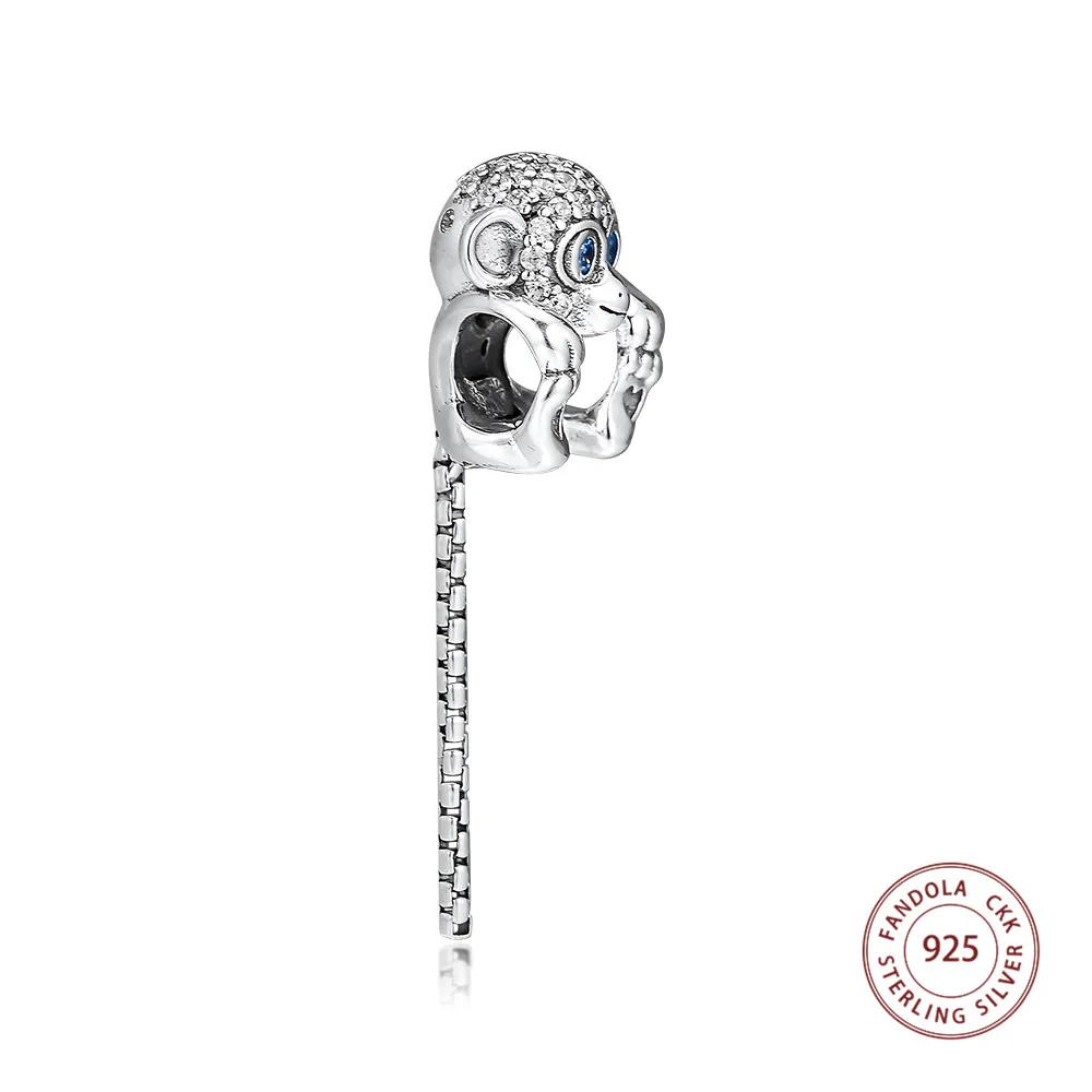 Подходят для браслетов Pandora браслет серебро 925 стерлингового серебра прекрасный