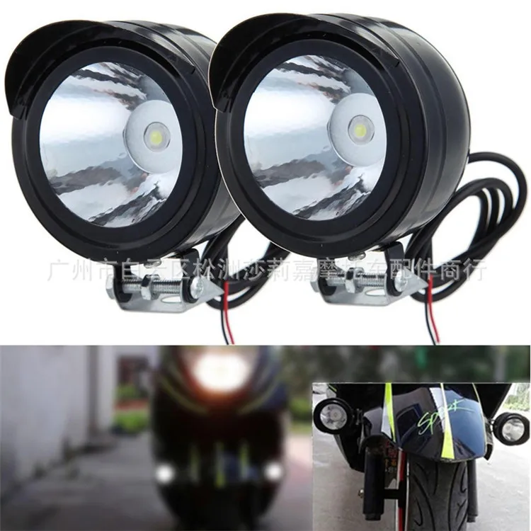 1 шт. черный Универсальный Бренд аксессуары moto rcycle фара ближнего света часть мото вспомогательное освещение фары мотоцикла Фара для скутера