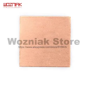 Возняк для ноутбука, процессор, медный срез, радиатор, излучение, компьютерный чип, IC видеокарта, медный лист, Красный с теплопроводностью