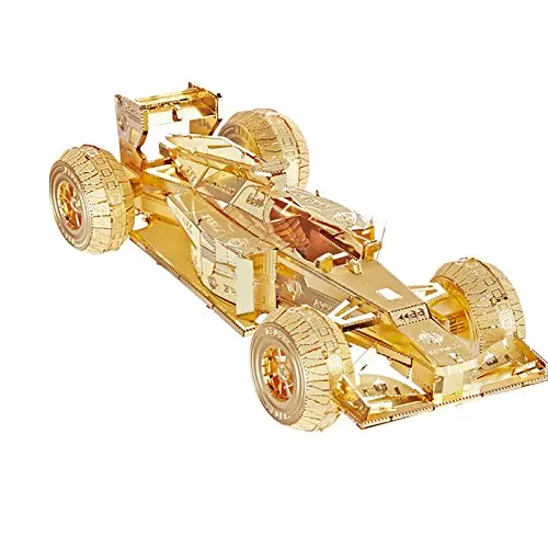 PIECECOOL гоночный автомобиль P052-G/S 3D металлическая модель сборки головоломка DIY