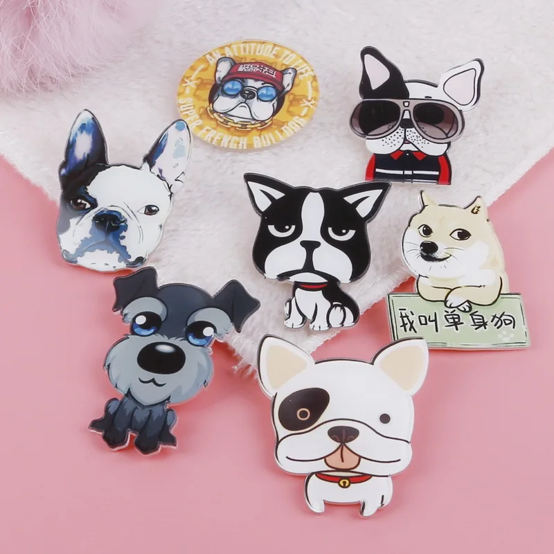 Новая мода 1 шт/пакет акриловая Милая мультяшная животная много форма в виде