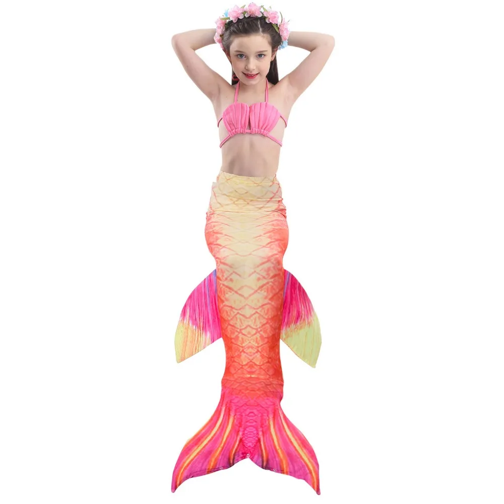 Женский/детский купальник с хвостом русалки и моноластом|mermaid tail|swimmable mermaid tailsdress