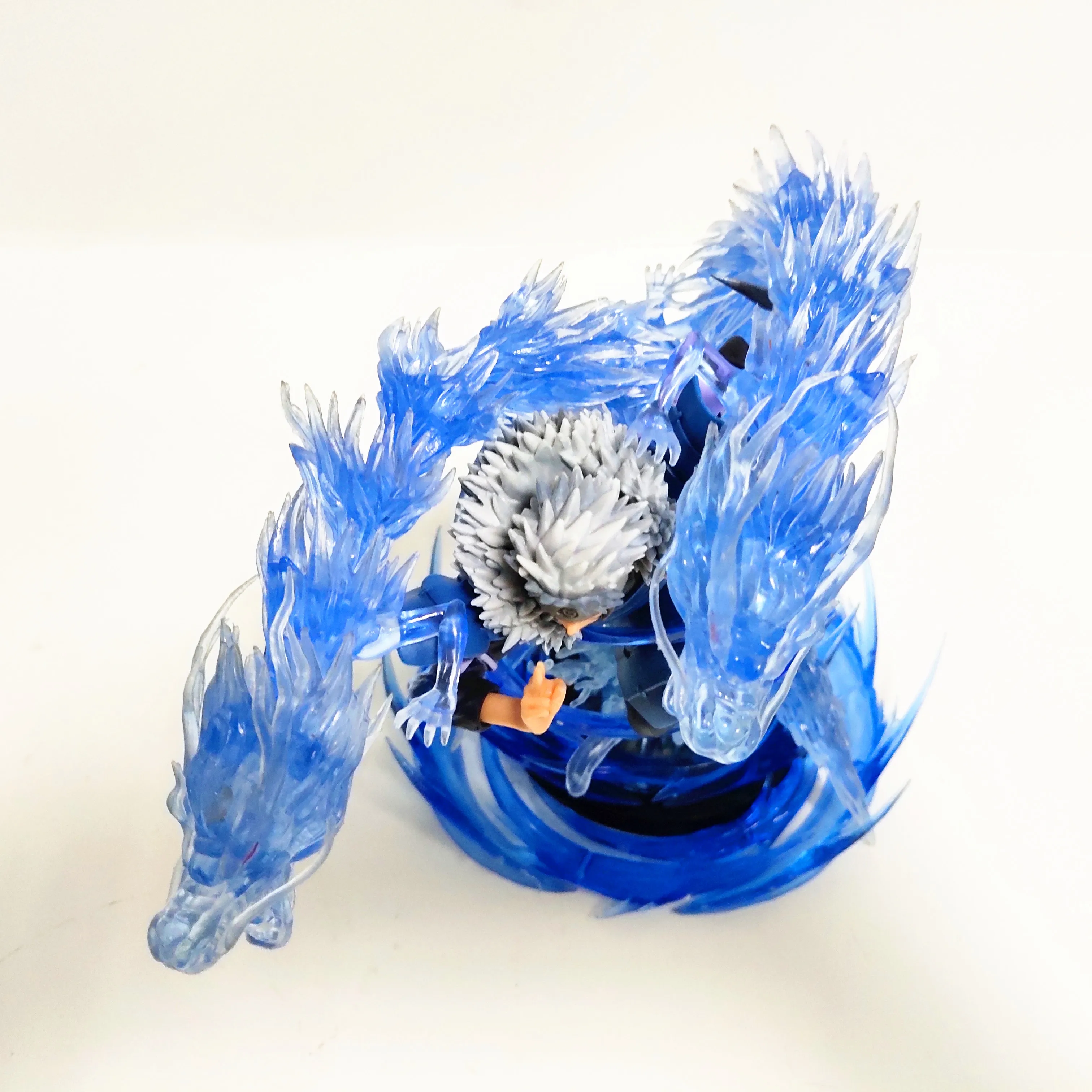 Наруто Senju Tobirama водный Дракон пуля ПВХ Фигурки DIY Набор Аниме Наруто Shippuden фигурка игрушка Diorama Brinquedos