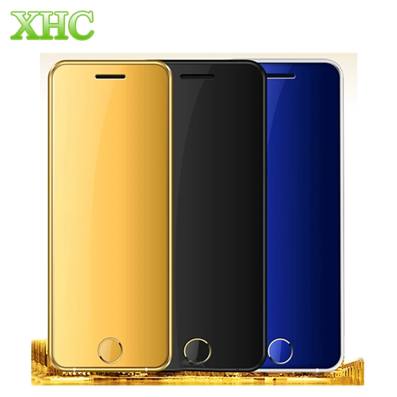 Оригинальный ULCOOL V6 Роскошный телефон Супер Мини Ультратонкий карточный с MP3 Bluetooth