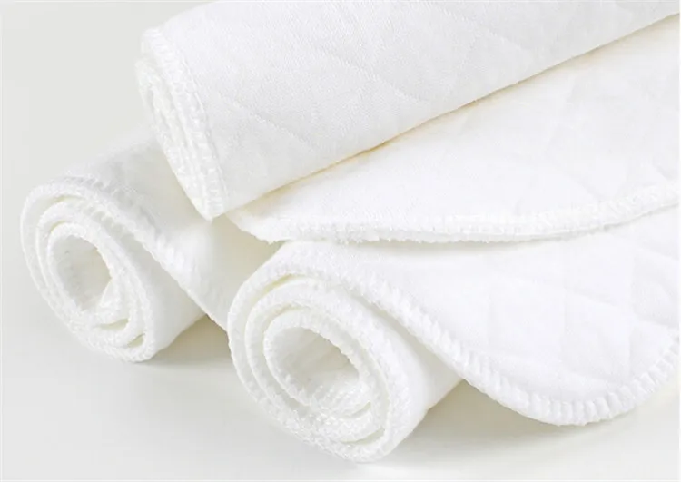 

20pcs Lot Reusable Washable Baby Diaper Newborn Cloth Insert Easy Washing Nappy Cotton Free Shipping ZL02