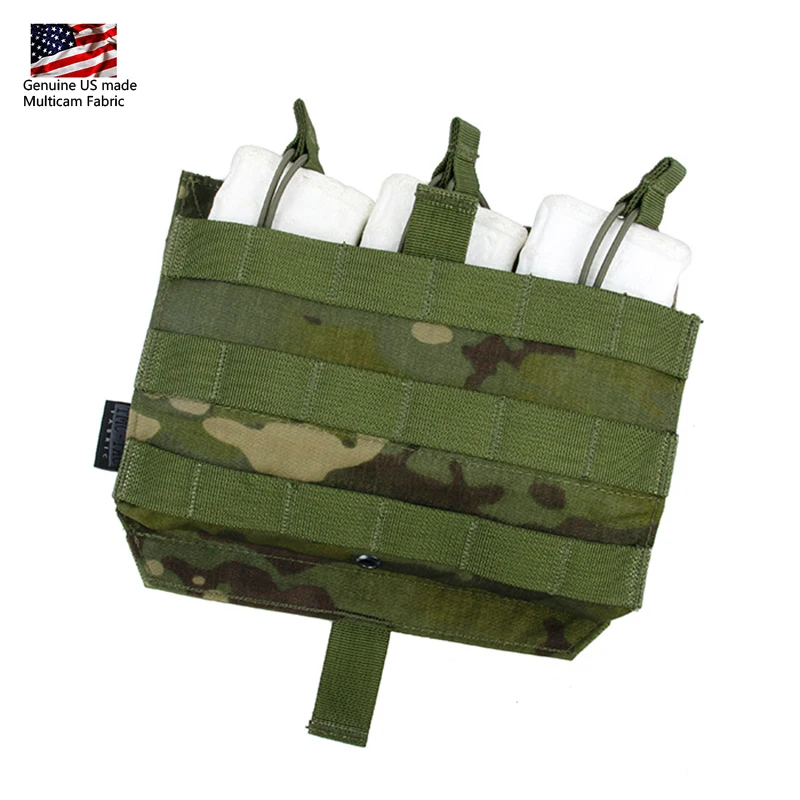 MultiCam Tropic TMC тройной TY 556 Mag Чехол для AVS JPC2.0 тактический MOLLE панель Подсумок Cordura 2733 - Цвет: MultiCam Tropic