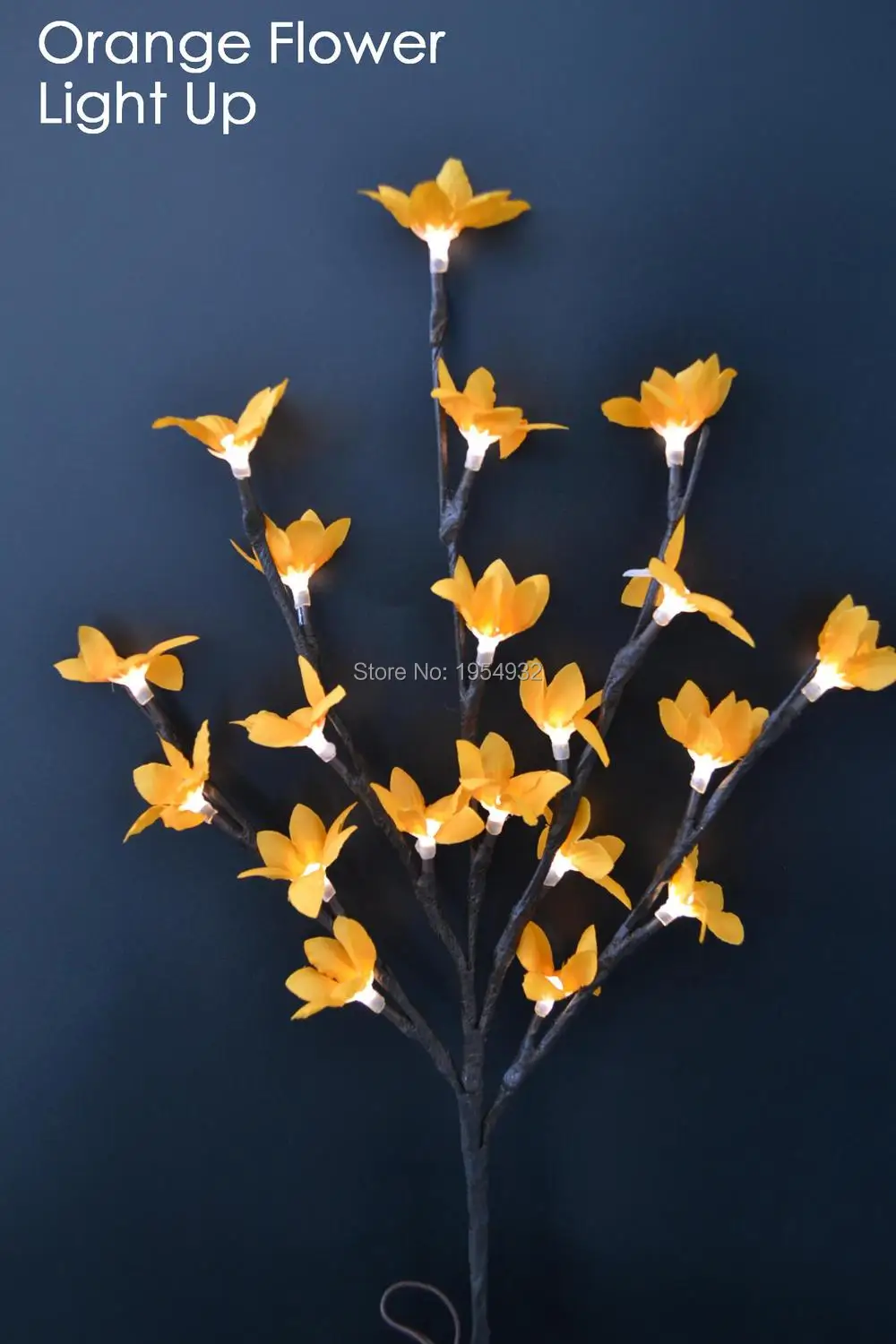 Светодиодный светильник на батарейках Forsytia Branch 2" 20 светодиодный светильник на батарейках Forsytia Branch свадебное украшение стола ветка светильник