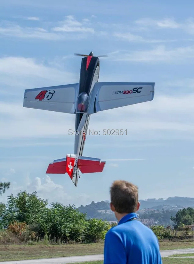 Экстра 330SC 78 &quot35cc самолет с бензиновым двигателем модель/пульт дистанционного