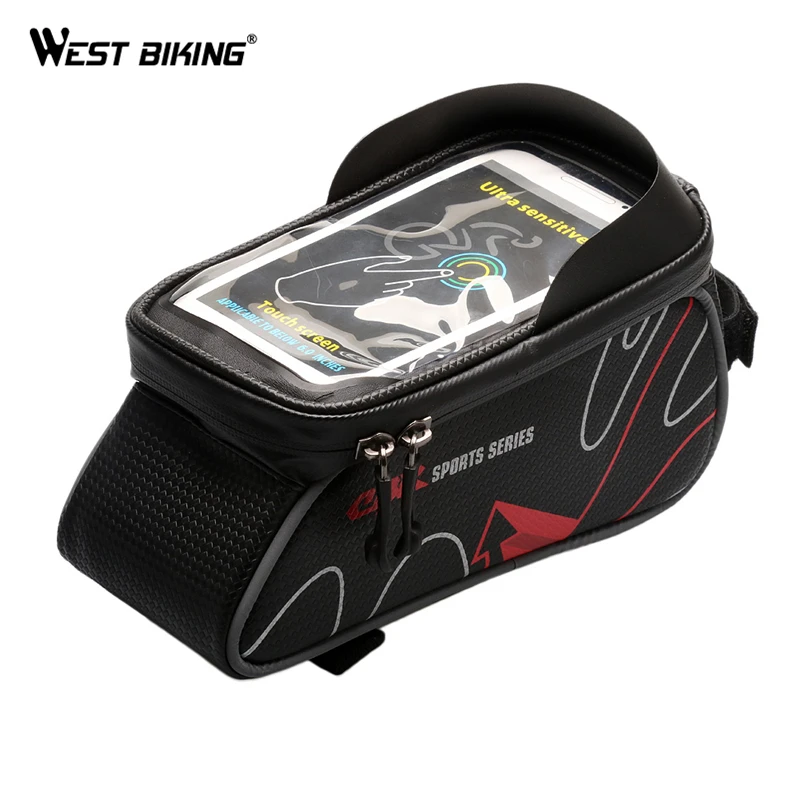 WEST BIKING 6 дюймов смарт телефон водонепроницаемый ТПУ чувствительный сенсорный