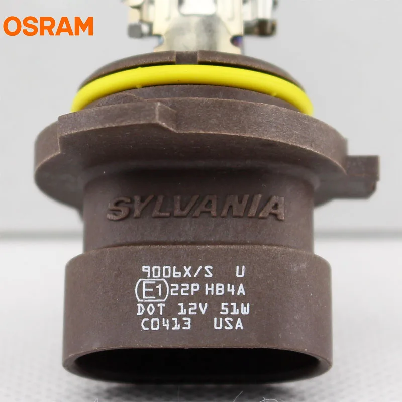 OSRAM HB4A 9006XS 12V 51W 3200K P22d Стандартный Светильник автомобильный галогенный светильник