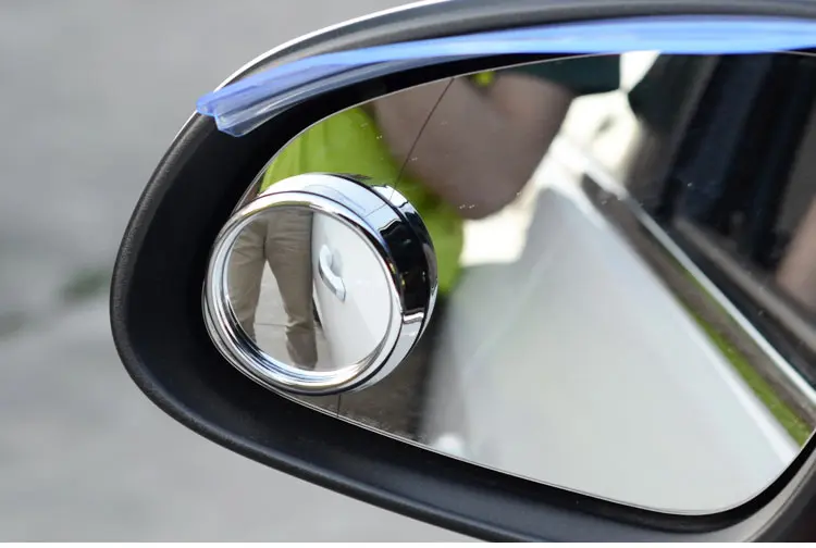 HUANLISUN 1 Pair Driver 2 Side Wide Angle Round Convex Car Vehicle Mirror Blind Spot Auto Rearview 360 | Автомобили и мотоциклы