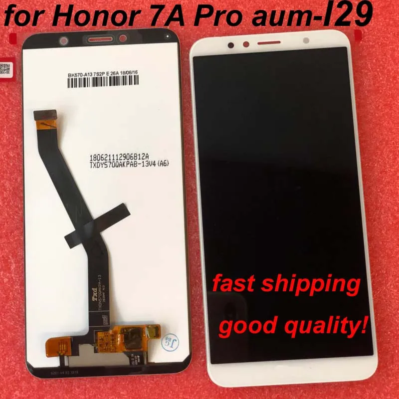 2018 новый оригинальный 5 7 дюймов для Huawei Honor 7A Pro aum l29 ЖК дисплей кодирующий
