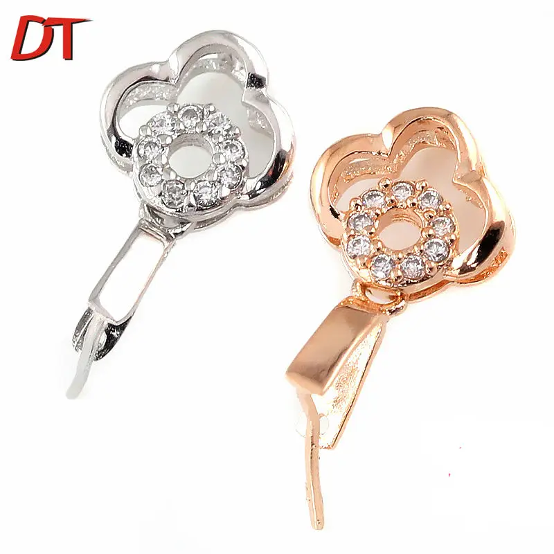 Серебряный кулон застежки могут форма для ожерелье разъемы ювелирных изделий