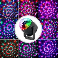 2019 new 15 color small magic ball light led stage light disco crystal magic ball colorful lights laser light