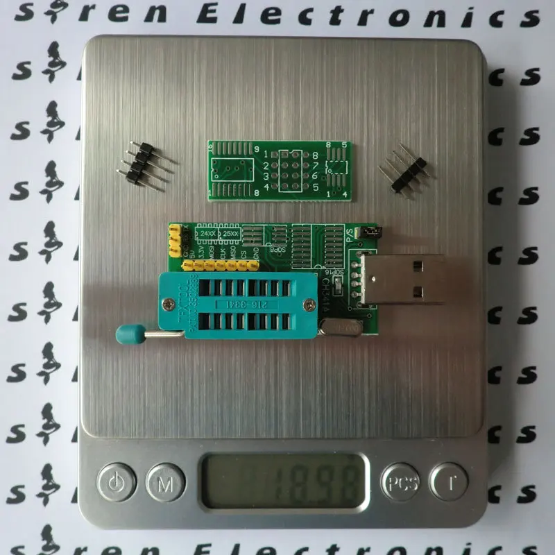 1 шт. x CH341A модуль 24 25 серия EEPROM Flash BIOS DVD USB программатор с программным обеспечением